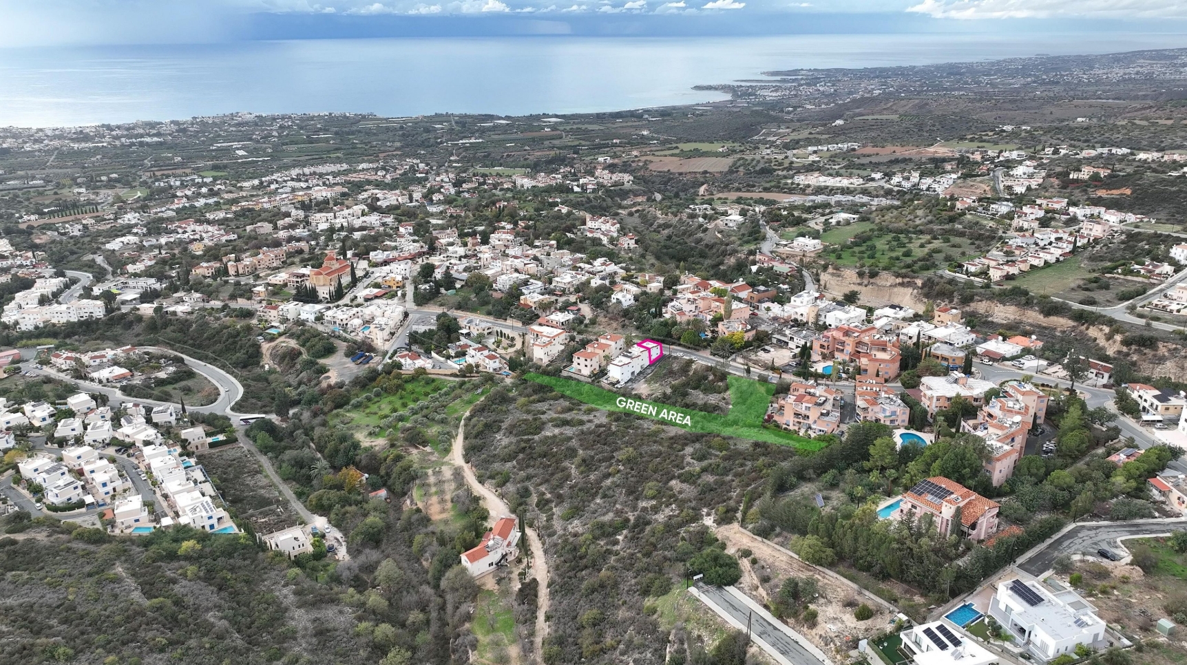 Three-Bedroom, Two Storey Semi-detached House, Tala, Paphos image 3