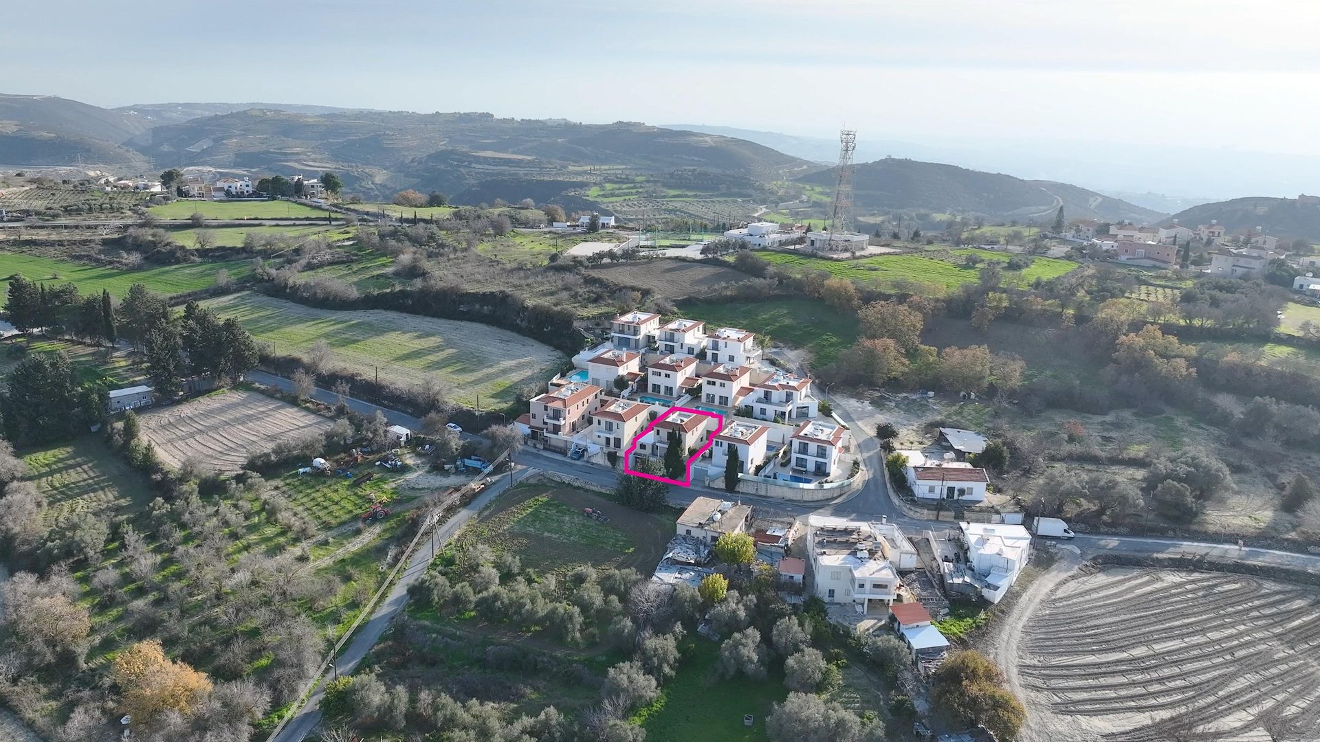 Elegant two-storey detached villa in the sought-after hillside community of Tsada, Paphos. image 14