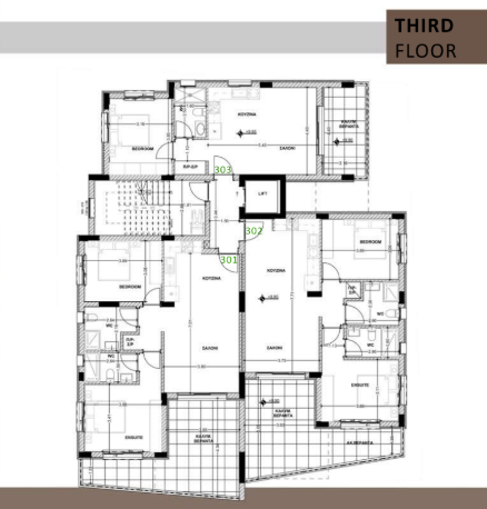 1 Bedroom Luxury Apartment Under Construction - Apostolos Varnavas, Limassol image 5