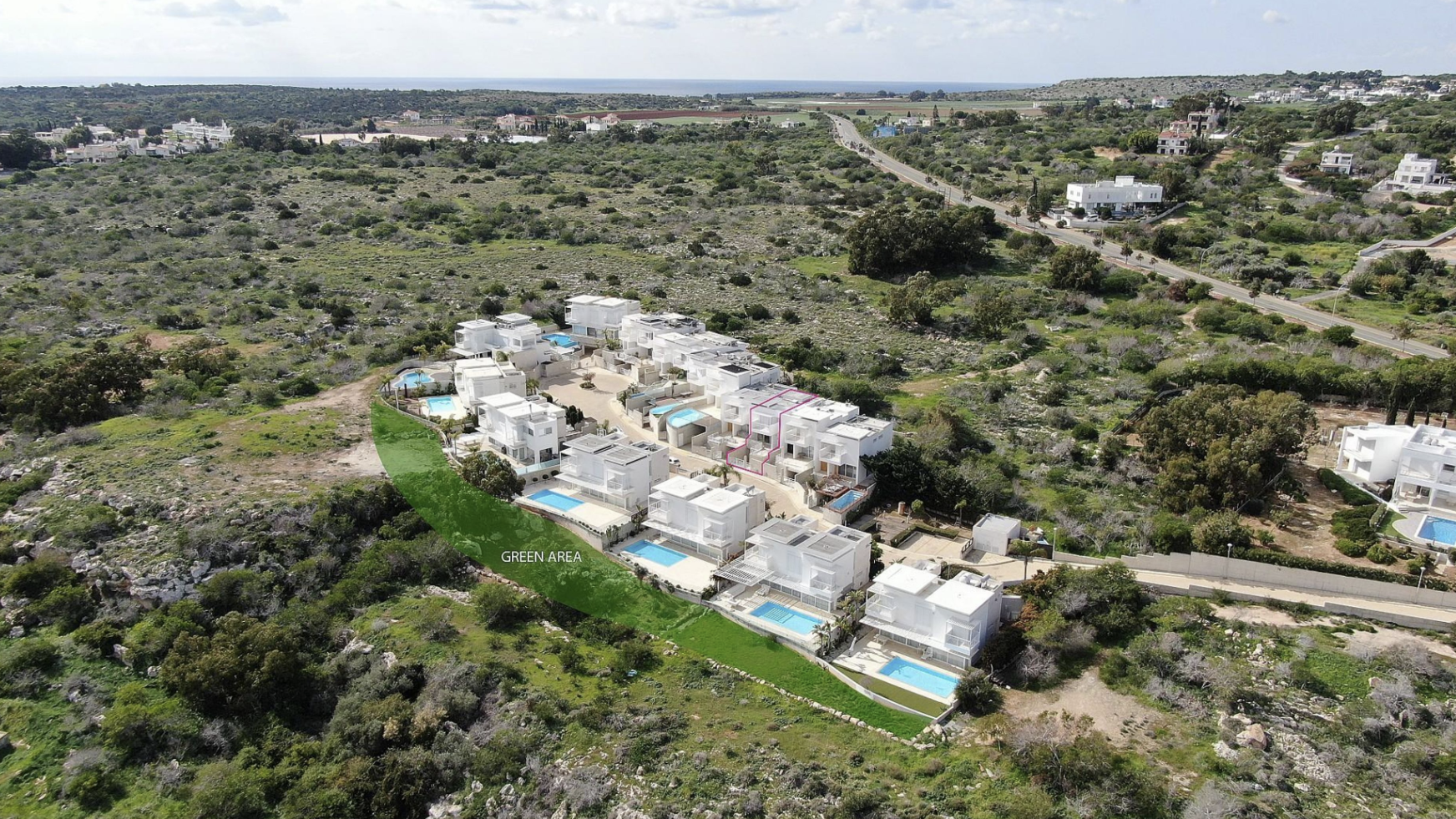 Two-storey semi-detached house, in Cavo Greco, Paralimni, Ammochostos image 4