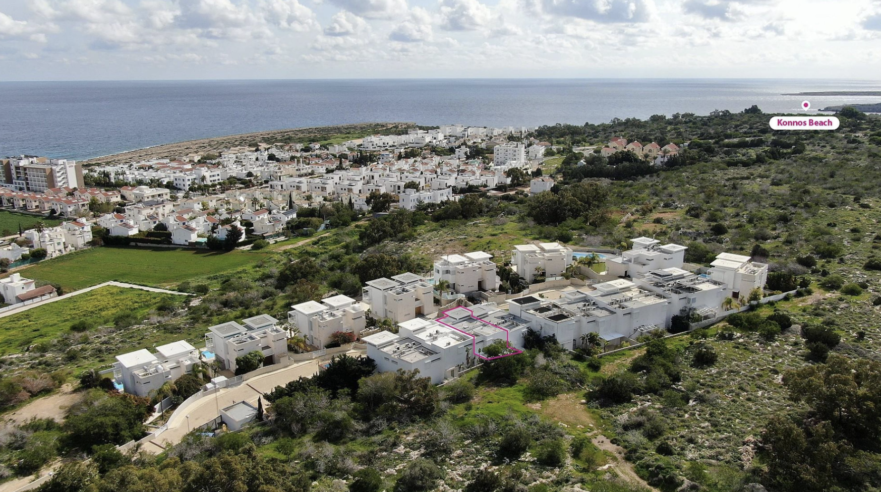 Two-storey semi-detached house, in Cavo Greco, Paralimni, Ammochostos image 2