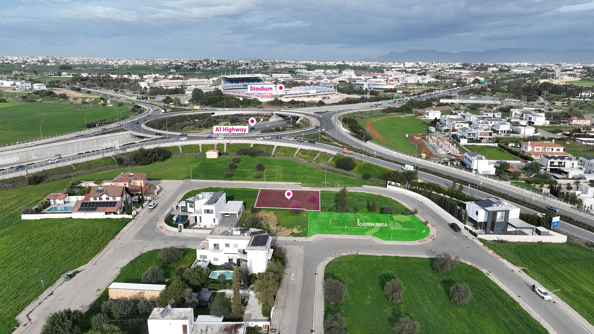 Residential plot in latsia image 2