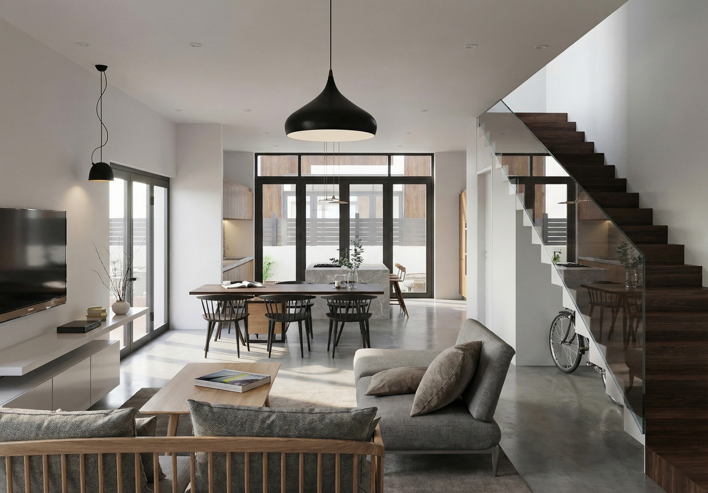 New Detached-3 bedroom Scandinavian style Houses for sale in Psimolofou image 4