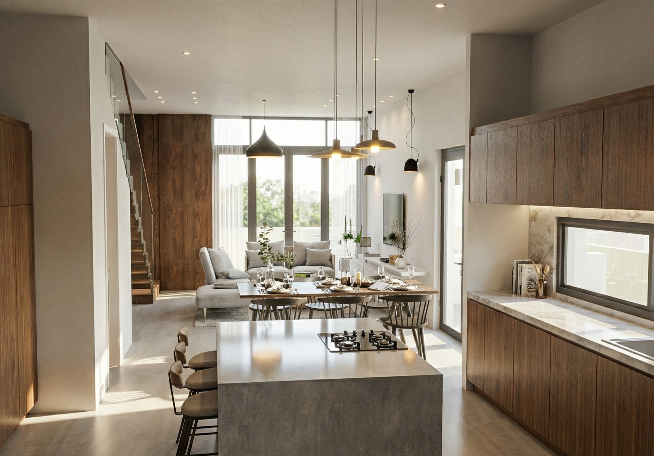 New Detached-3 bedroom Scandinavian style Houses for sale in Psimolofou image 6