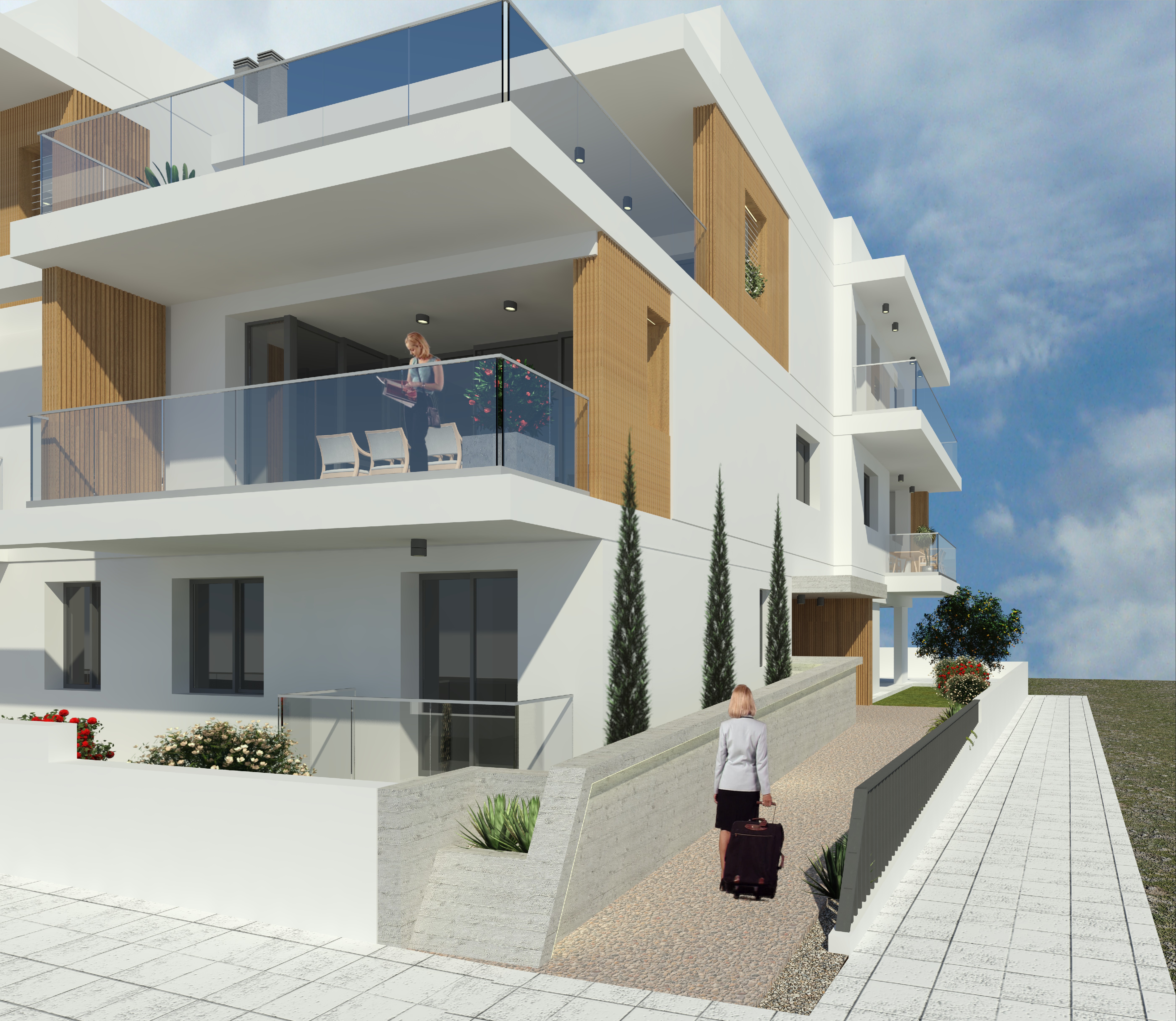 Two Bedroom Apartment-Under Construction-Meneou, Larnaca image 7