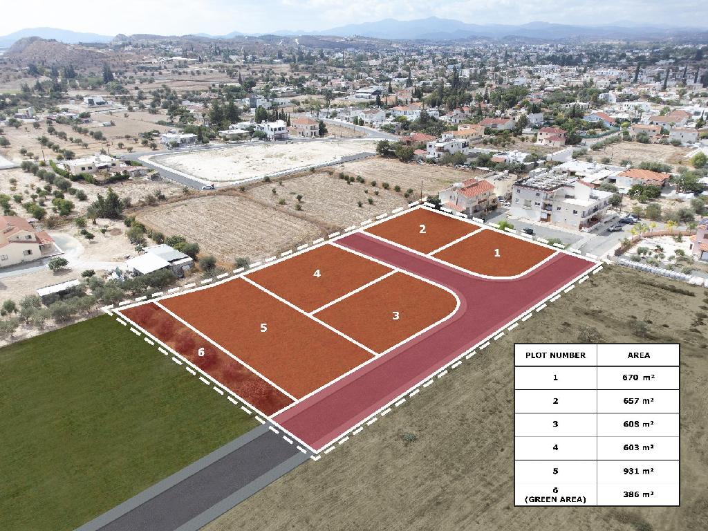 Residential Plots (Under Division) - Dali, Nicosia image 2