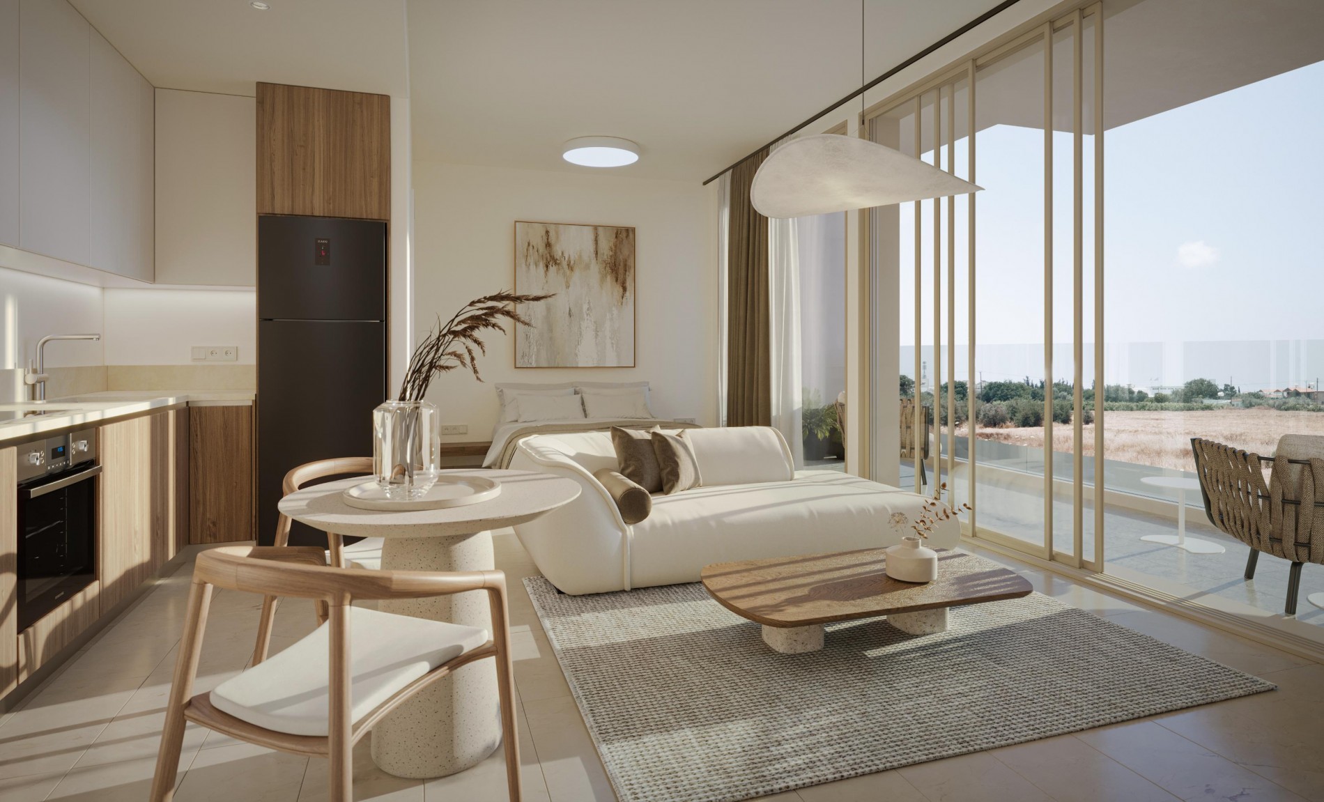 1 Bedroom Apartment- Paphos, Emba image 2