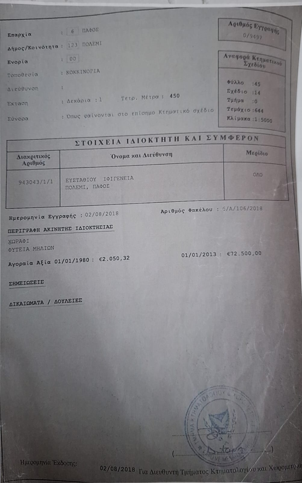 Residential Plot - Potami, Paphos image 5