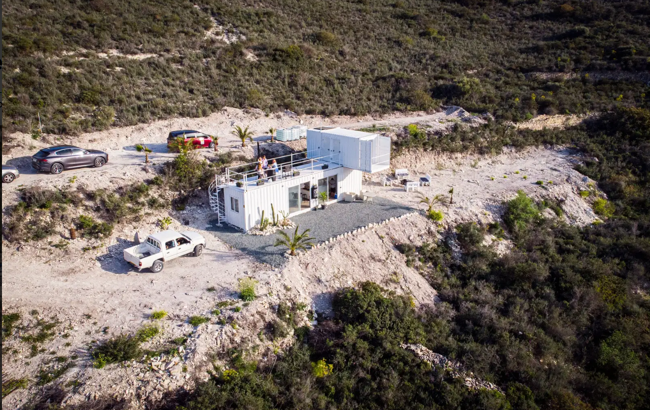 3-Bedroom Container Home with Panoramic Views & Rooftop BBQ