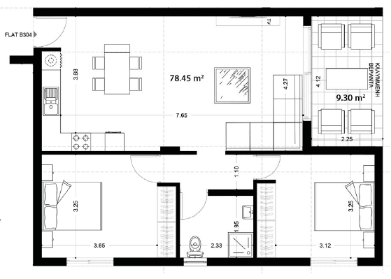 Two Bedroom apartment- Latsia, Nicosia image 7