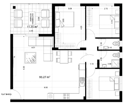 Three Bedroom apartment- Latsia, Nicosia image 7