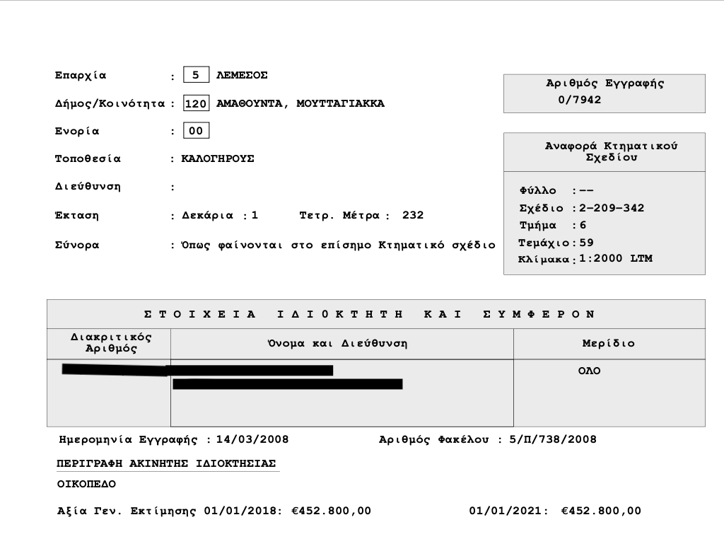 Premium Residential Plot in Kalogiroi Area, Limassol image 2