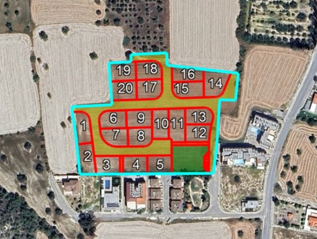 Under Division Plots - Alethriko, Larnaca