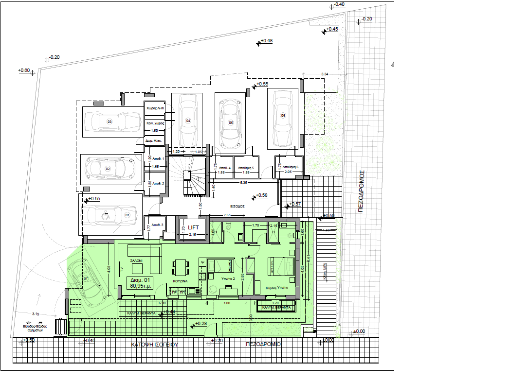 Two Bedroom Apartment-Under Construction-Meneou, Larnaca image 9