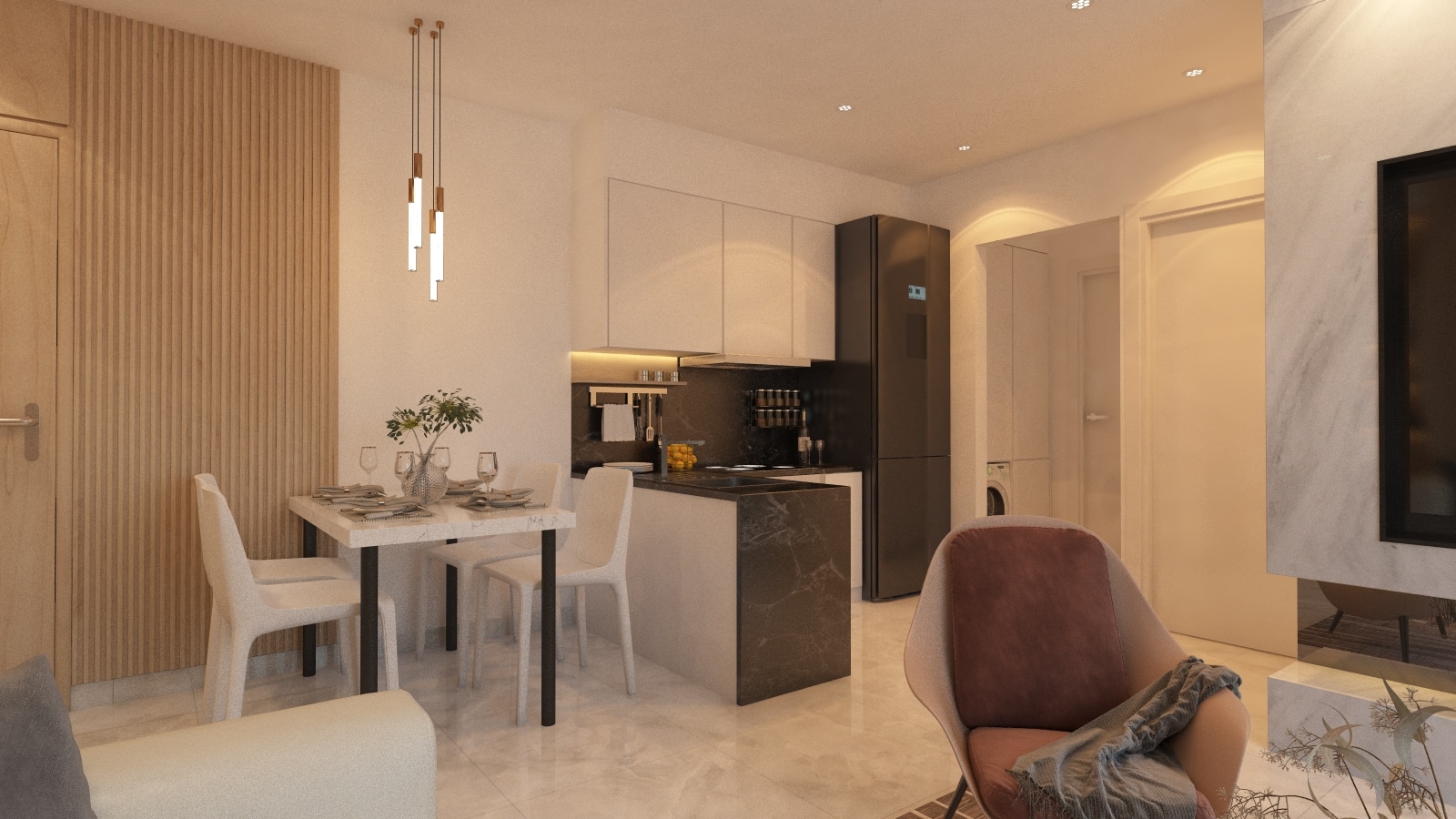 Two Bedroom Apartment UNDER CONSTRUCTION- Palouriotissa , Nicosia image 3