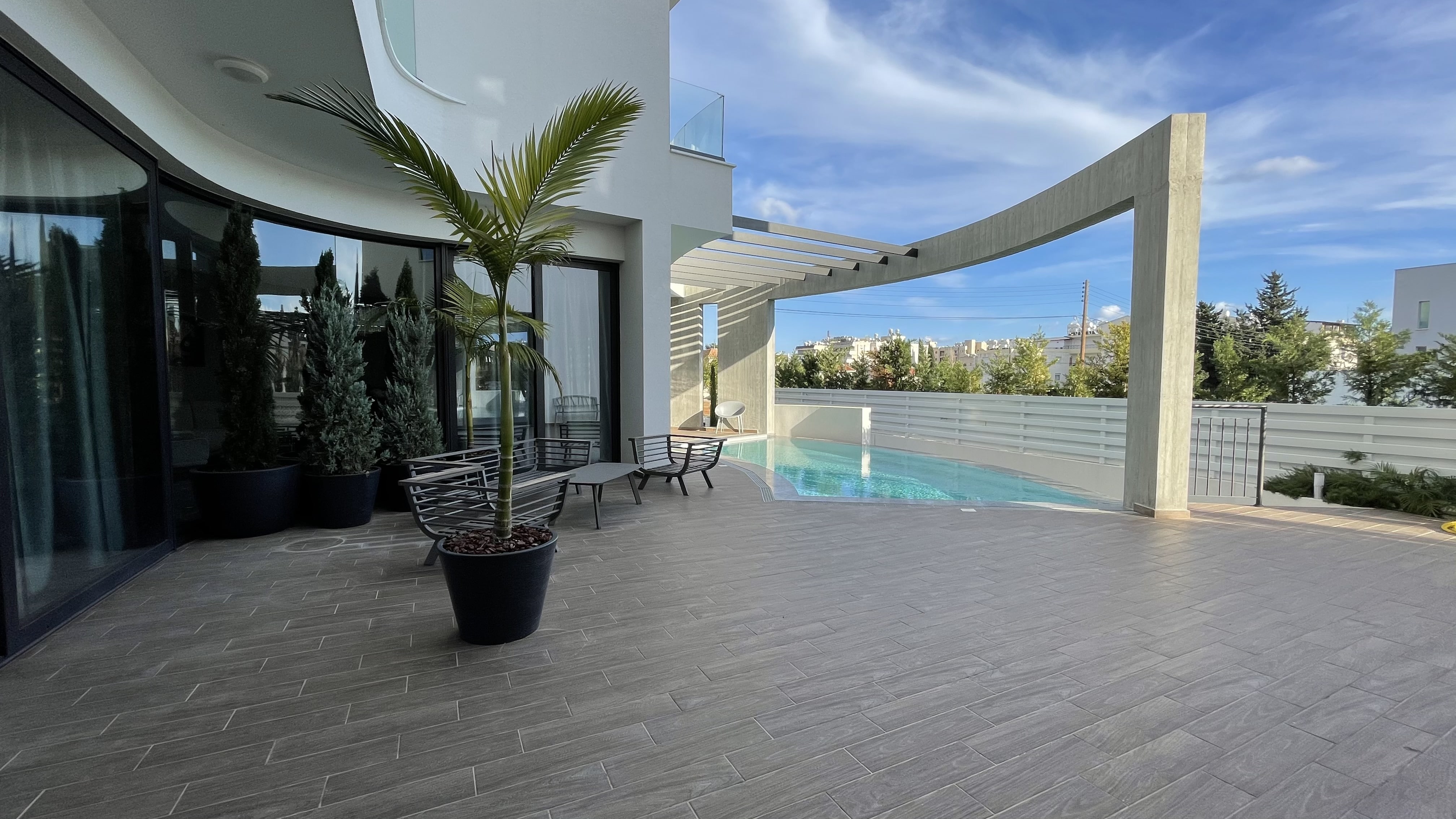 Luxury FIVE Bedroom Smart Villa with Pool & Roof Garden | 350m from Sea in Limassol, Potamos Germasogeias image 15