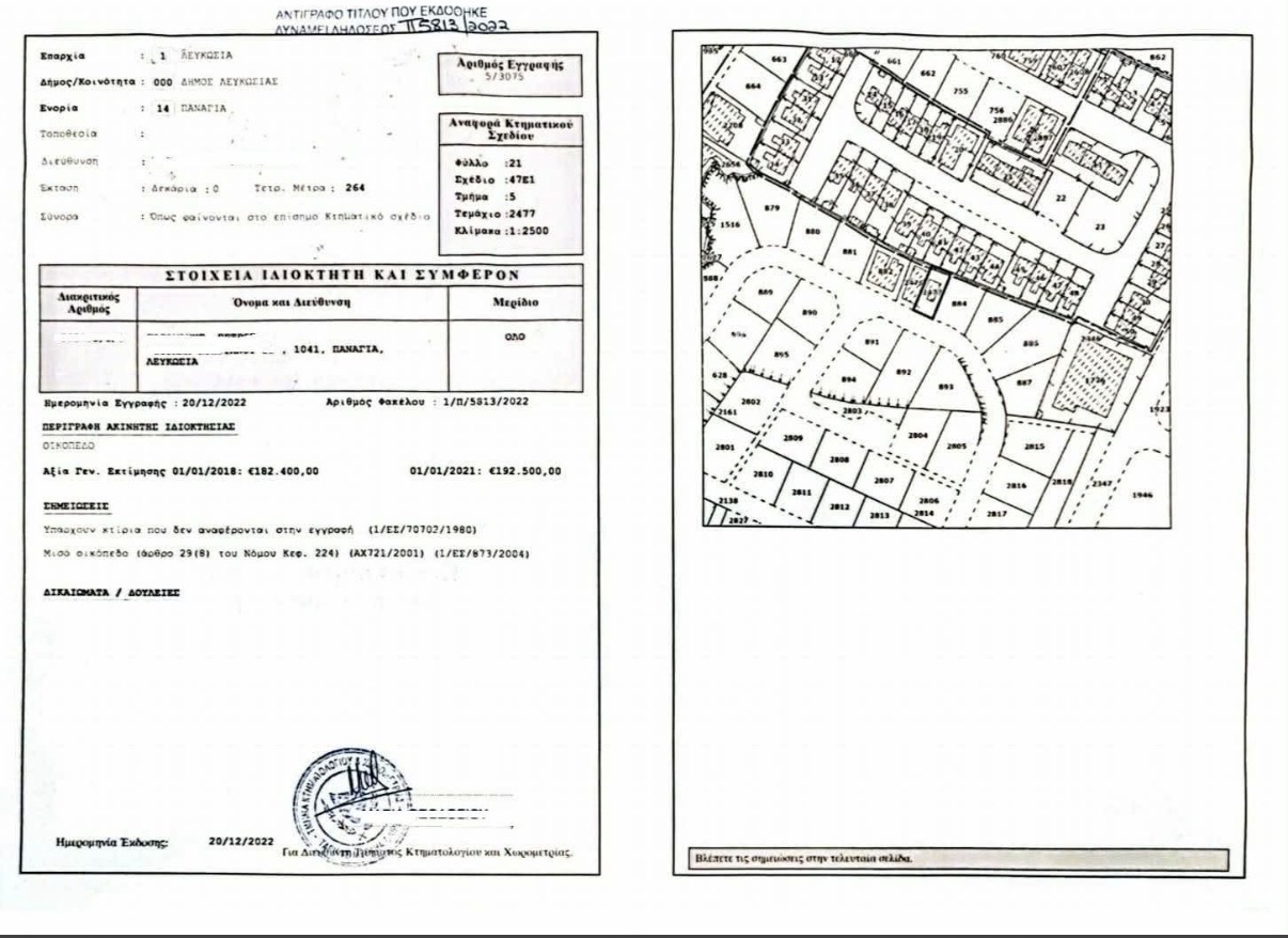 Residential Plot - Pallouriotissa, Nicosia image 3