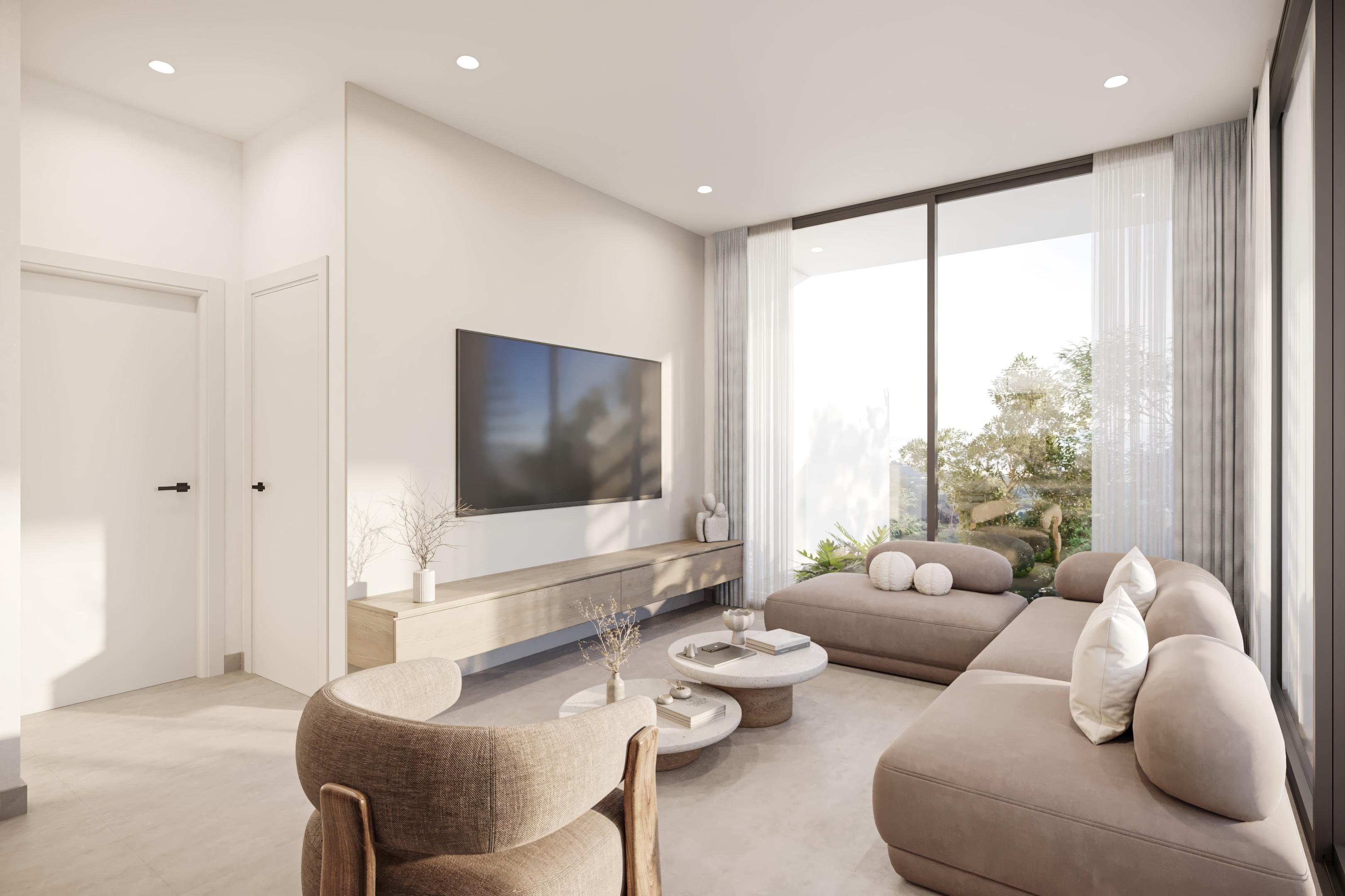 TWO Bedroom Apartment with Huge Outdoor Area, LIMASSOL, Potamos Germasogeias image 5