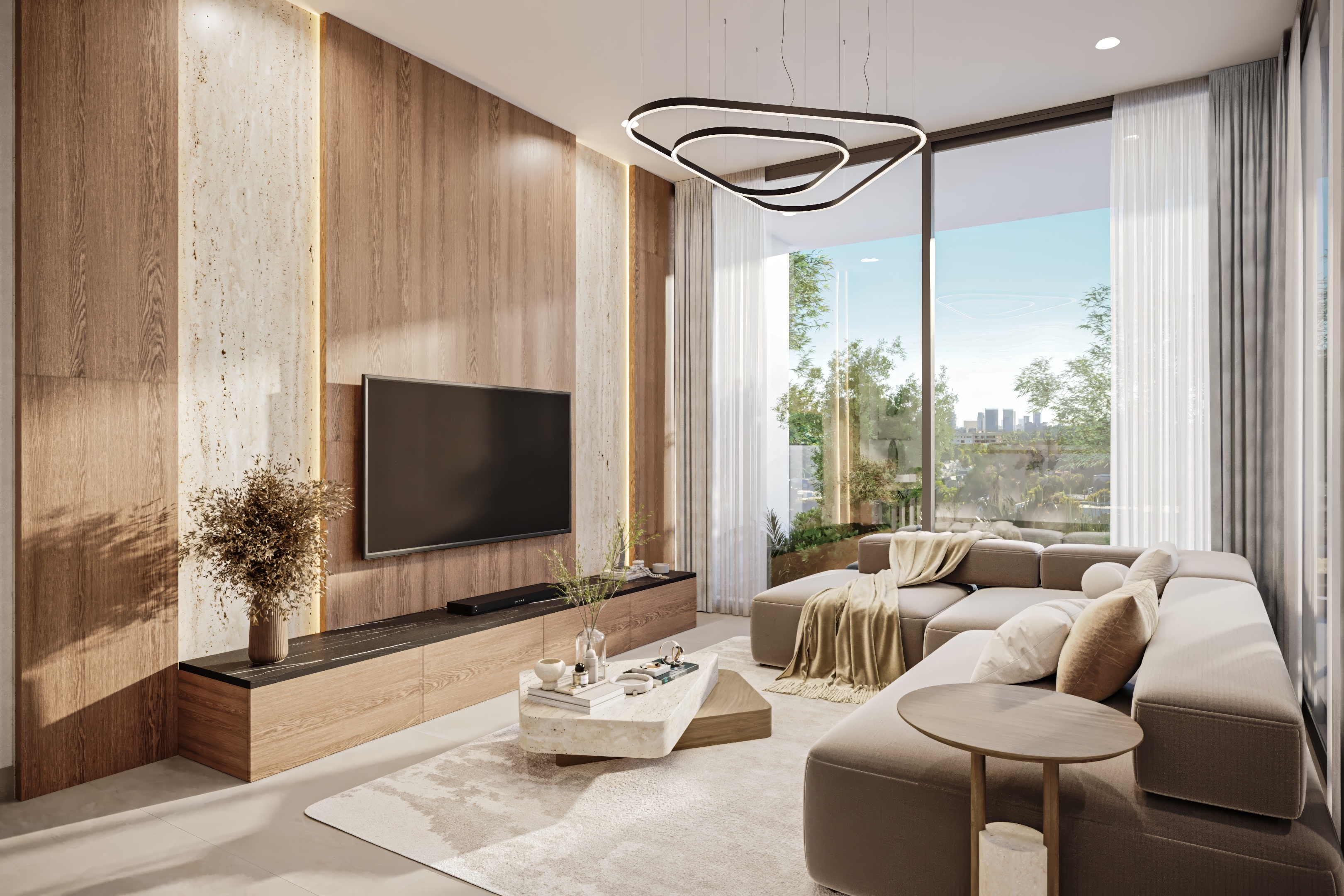 Two Bedroom Apartment with Huge Outdoor Space, Potamos Germasogeias image 6