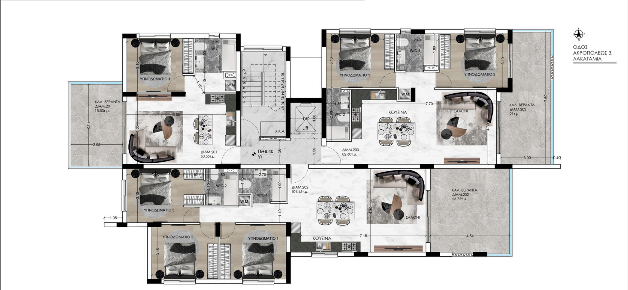A Contemporary Collection of 1, 2 & 3 Bedroom Apartments in Nicosia image 10