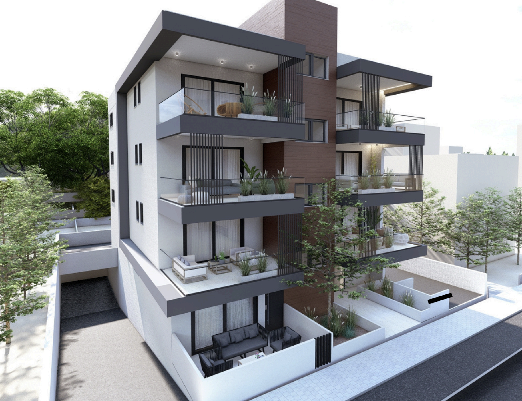Exclusive Modern Apartments in Agios Pavlos, Spacious 3-Bedroom Units