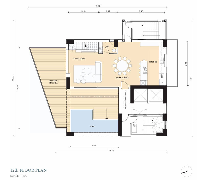 Three Bedroom Penthouse - Lykabittos, Nicosia image 30