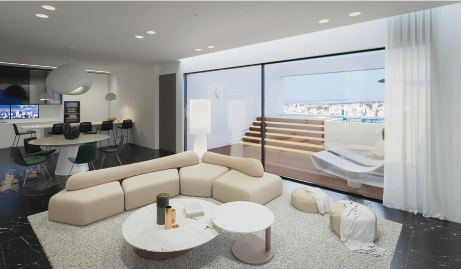 Three Bedroom Penthouse - Lykabittos, Nicosia image 16