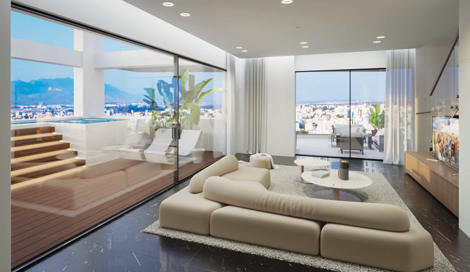 Three Bedroom Penthouse - Lykabittos, Nicosia image 17