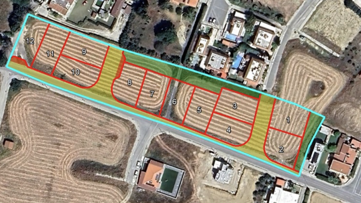 Two Under Division Residential Plots - Geri, Nicosia