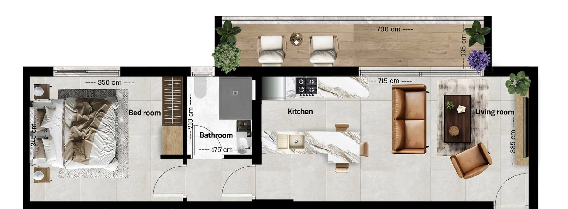 Three Bedroom-Apartment-Limassol,Marina image 6