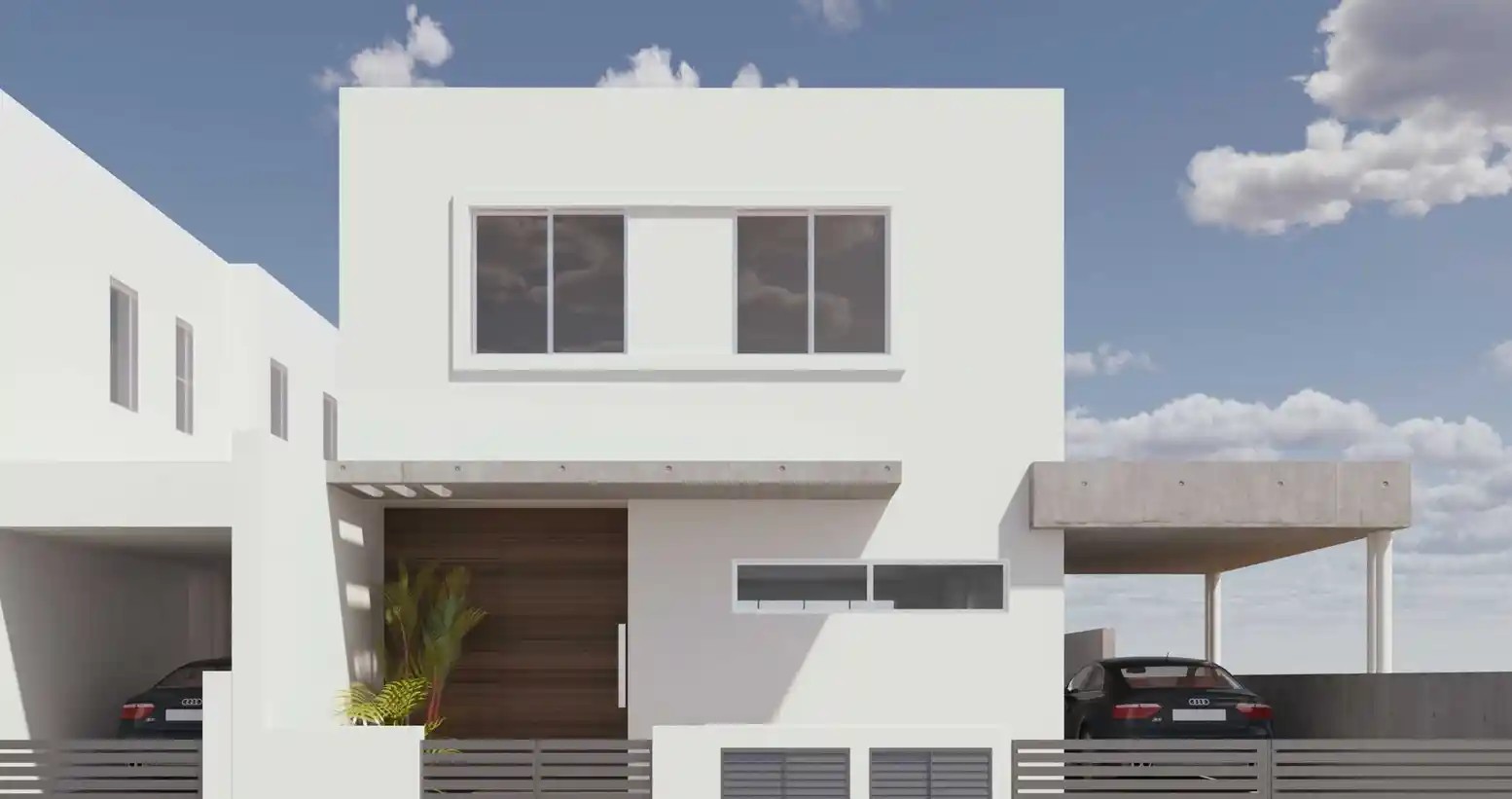 Three bedroom semi detached house for sale in Aglantzia, Nicosia